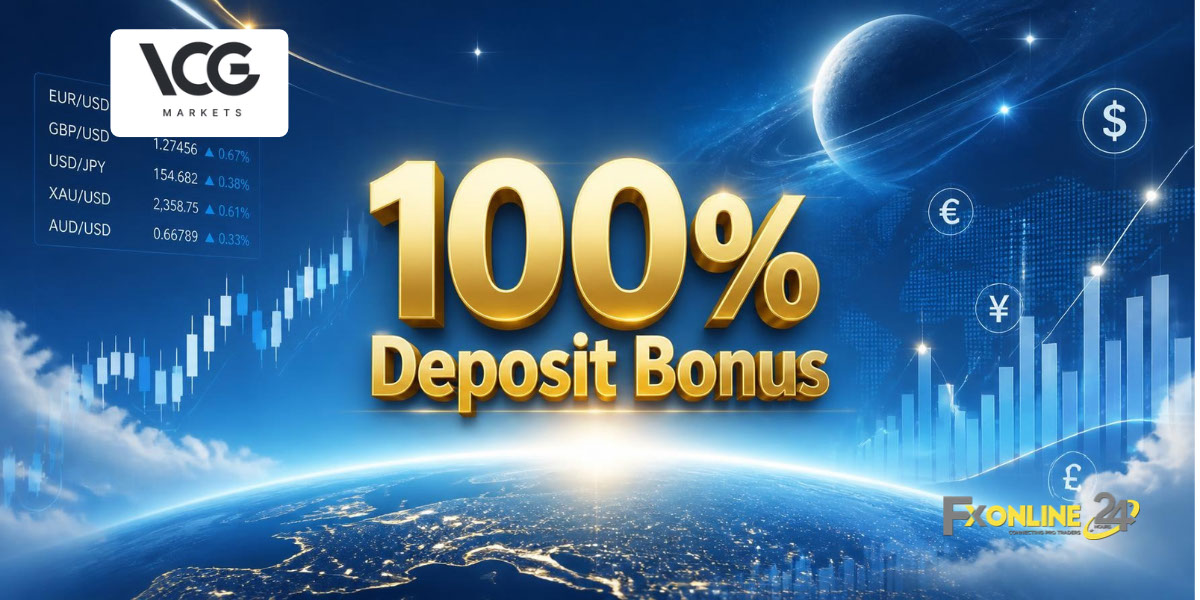 Welcome Bonus 100&nbsp;% - VCG Markets (fxonline24h)